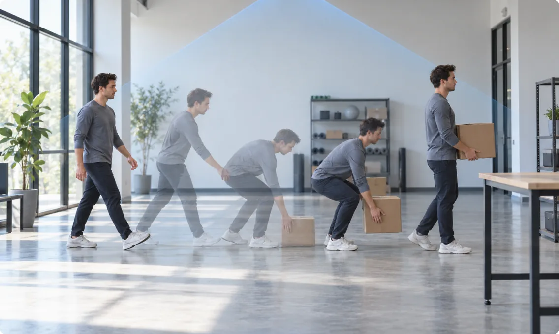 Whole-Body Motion captured from an external camera